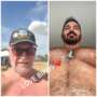 Picture made by scammer with a picture of me caption:  LoveBirds